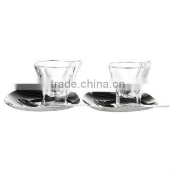 small glass look plastic cup