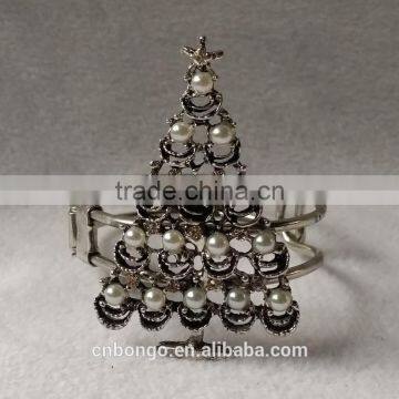 metal alloy christmas tree curtain clip ,decorative curtain buckle