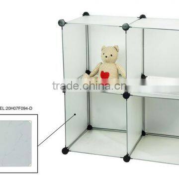 Whole Sale 12pcs Panels +18pcs ABS Connector Modular PP Storage Cubes photo-2