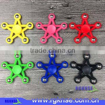 2017 EDC Spinner Five Angles Fidget Spinner Hand Spinner With Ceramic Bearings For ADD ADHD Anxiety Autism photo-3