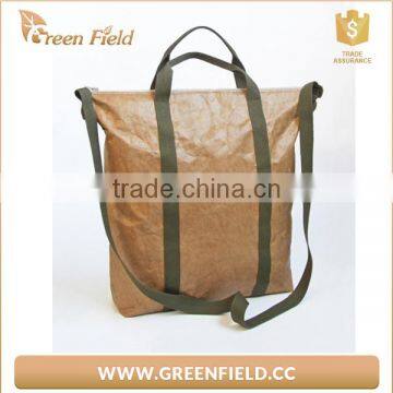 Lightweight paper bag brown tyvek paper tote bag