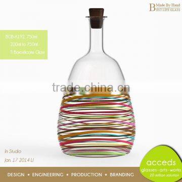 Personalized Insulated Ti-Borosilicate Beer Soft Drink Glass Bottle photo-4