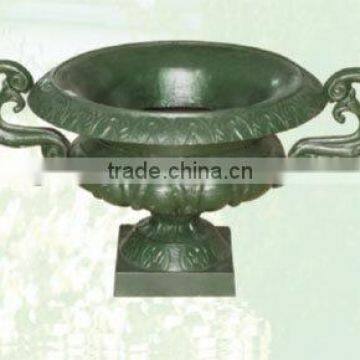 Trade Assurance Big Black Cast Iron Garden Pot,garden Big Pots,garden Flower Pots photo-5