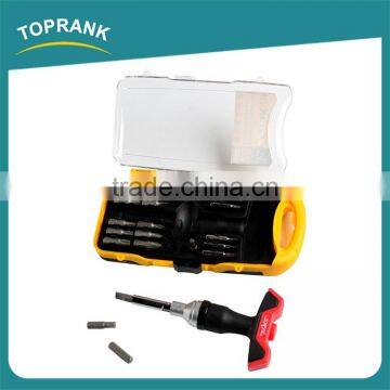 28pcs T-handle Ratchet Screwdriver Set, Ratchet Screwdriver Bit Set photo-3