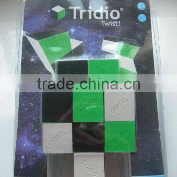 Plastic puzzle cube/plastic puzzle/diy sliding puzzle/magic square