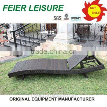 Portable kd Aluminium Sun Lounger With Hot Market photo-3