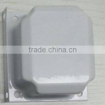 Ningbo Fuqiang metal end bells, metal cover for transformer, transformer accessory for EI-66, EI-75, EI-96, EI-120