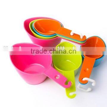 100% BPA Free High Quality Plastic 4pcs Measuring Spoon Set Dessert Make Tools photo-4