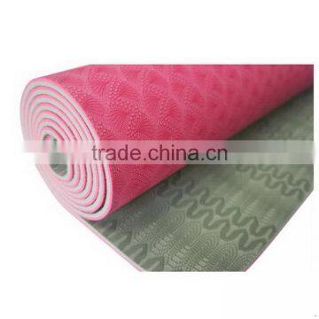 Economic Colorful High-density Soft Tpe Yoga Mat