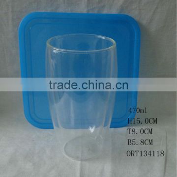 Double Wall Wine Glass Cup