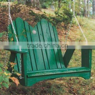 adirondack wood chairs/wooden swing