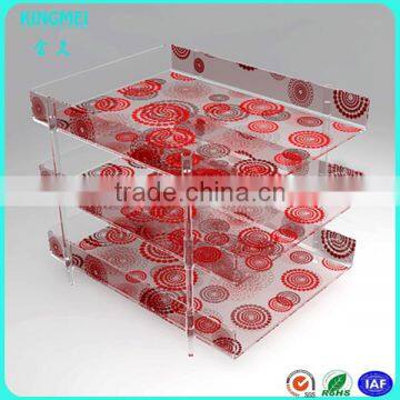 Fashion Pop Acrylic Floor Dispaly Rack,home Decoration Display Stand,acrylic Bookshelf photo-2