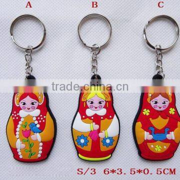 Russian Souvenir Custom Russian Dolls Keychain photo-3