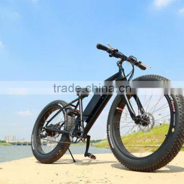 Best Selling 26 Inch Electric Bike Easy Ride Brushless Hub Motor Fat Tire Electric Bike photo-6