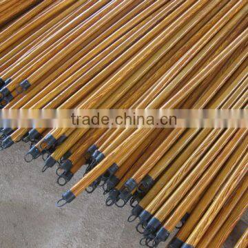 Factory Price 20mm Diameter Natural Wooden Spin Mop Handle With Label photo-4