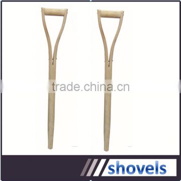 Y type wooden handles for shovel from China