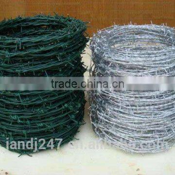 Low Price Green Color Barbed Wire for Construction photo-6