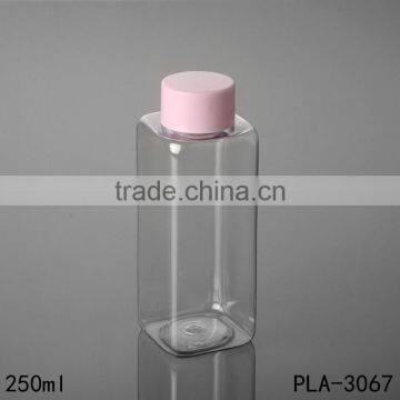 250ml Rectangle Plastic Shampoo Bottle Cheap Plastic Packaging With Plastic Cap photo-5