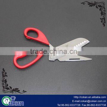 CK-KT646 5.5" Multipurpose Kitchen Shears Stainless Steel Kitchen Scissors Kitchen Shears With Plastic Handle photo-4