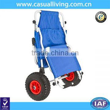 Outdoor Multifunctional Folding Beach Fishing Chair Beach Trolley Cart