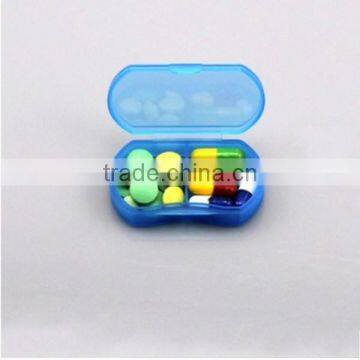 Custom 2 Compartment Plastic Pill Box,custom Mini Plastic Pill Box,custom Promotional Plastic Pill Box Supplier in China photo-2