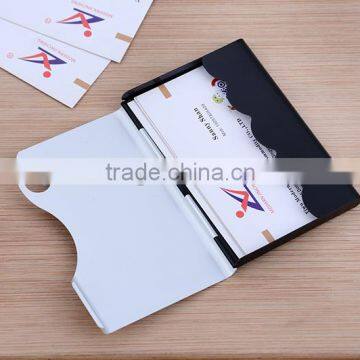New Arrival Silver Aluminum Business Card Holder Case Holder Wholesale photo-2