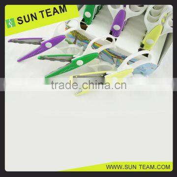 2016 NEW Wholesale Colorful Zig Zag Shaped Craft Scissor photo-5