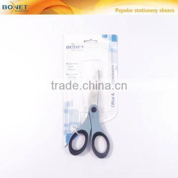 SST0018/S61004 5-1/2" Pointed-tip Soft Grip Handle Stationery Chinese Scissors photo-2