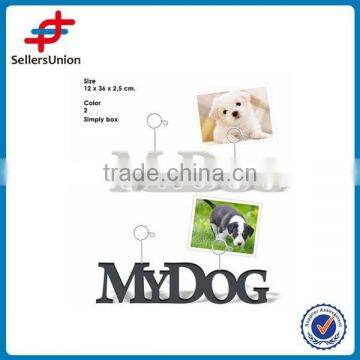 Photo clip decoration, "My Dog" family decoration