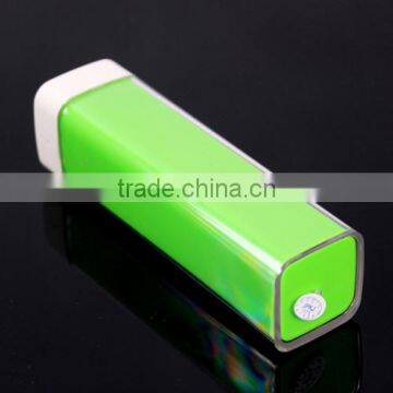 Mini 2600mAh Lipstick Power Bank Lip Gloss External Backup Battery Power Bank For Phone photo-3