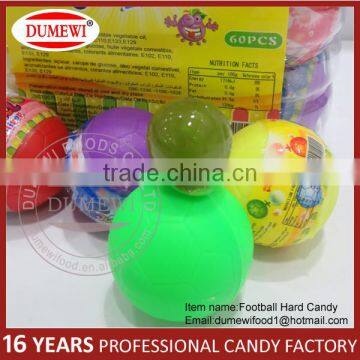 Fruity Lollipop Football Hard Candy