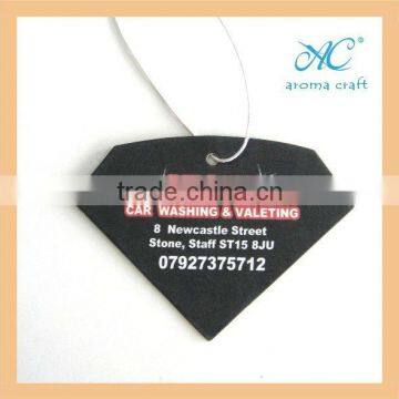 Wholesale Fragrance Paper Air Freshener Customized Shape Scented Paper Air Freshener for Car photo-3