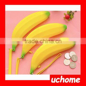 UCHOME Portable New Design Small Cute Banana Shape Girls Coin Purse photo-4