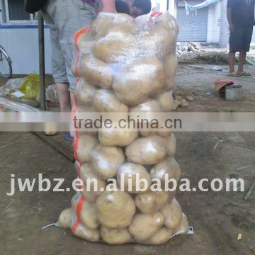 pp transparent woven potato bag