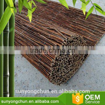 Strong natural tonkin bamboo willow fence panel for agricultural use