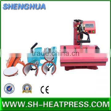 6 in 1 Multifunctional Heat Press Transfer Machine for Tshirt Mug Plate Cap photo-2