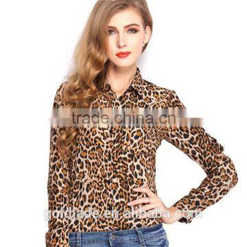 New Fashion Leopard Prints Design Elegant Women Wear