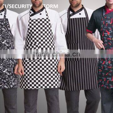 Customized Material Halter Printed Kitchen Apron