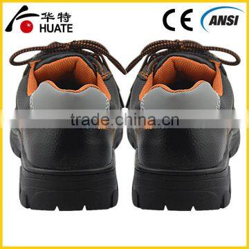 Black Steel Leather Safety Shoe/industry Work Safety Shoe photo-5