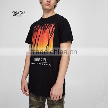 Wholesale black man t-shirt custom summer t-shirt printing t-shirt