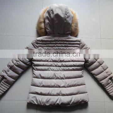 Women Fake Fur Hood Winter Padding Jacket photo-2
