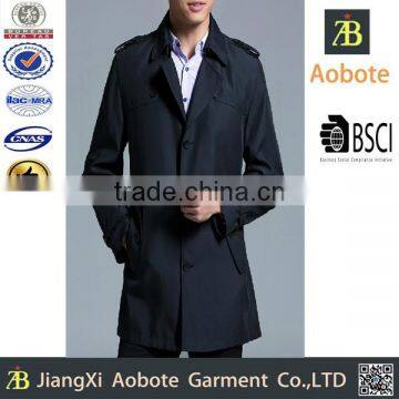 2015 Hot Sell Wholesale Spring Black Parka Men's Jacket