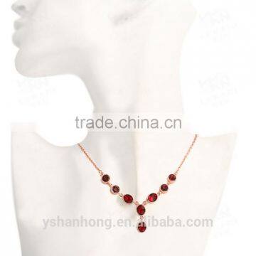 Rose Gold Long Sweater Fashion Chain Neaclaces photo-5