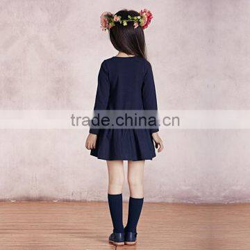 S60720B Girls Dress Princess Embroidered High Quality Wedding Party Gift Fashion Flower Kids Children's Clothing photo-3