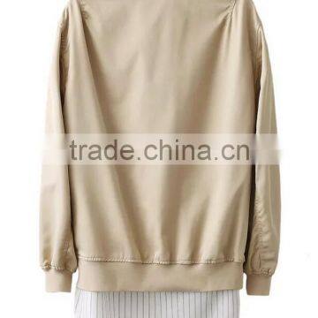 Runwaylover EY0980C Wholesale Classic Men Women Nylon Custom Bomber Jacket