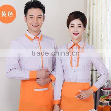Custom New Design Fashionable Embroidery Logo Hotel Receptionist Uniforms Wholesale photo-4