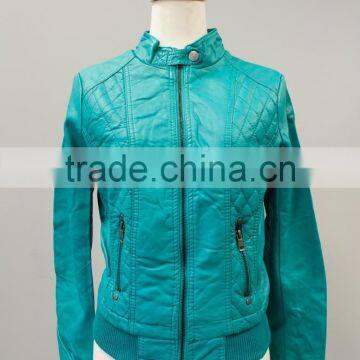 2016 Newest Lady pu Leather Jackets #LPU160832 photo-5