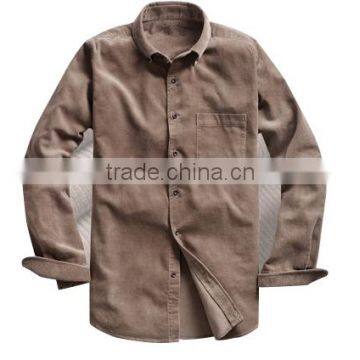 2016 Royal Style Multicolor Slim Fit Men Corduroy Shirt photo-2