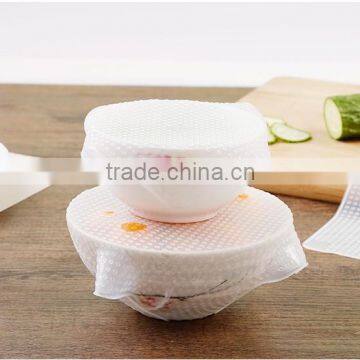 Amazon 2017 Hot Selling Stretch And Fresh For Keeping Food Fresh Film REUSABLE CLING WRAP photo-3