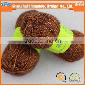China Fancy Knitting Yarn Supplier Best Selling Metallic Wool Blended Yarn, Air Yarn for Hand Knitting photo-2